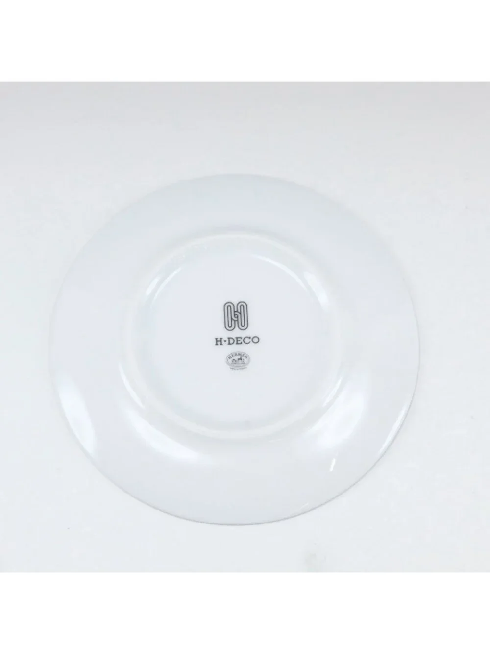 Hermes Ashe Deco H 14 2 Plates Porcelain Tableware